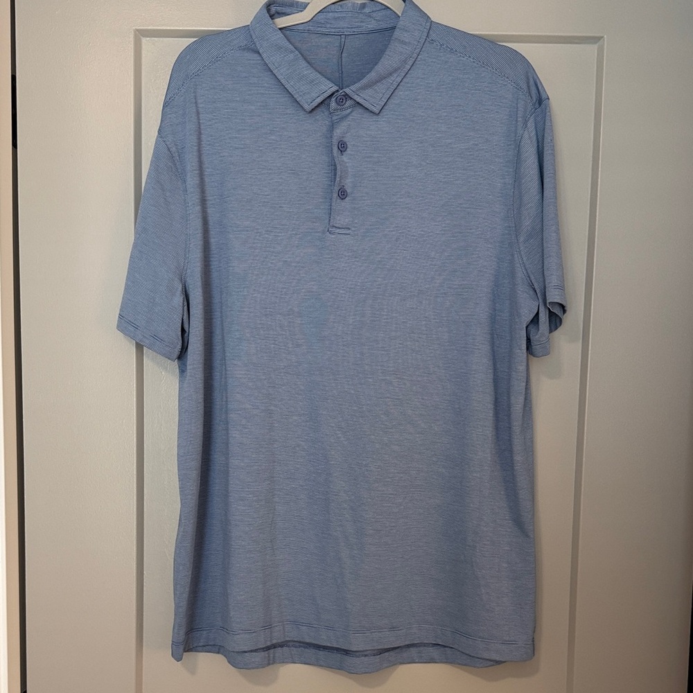 lululemon athletica Sky Blue Polo Shirt